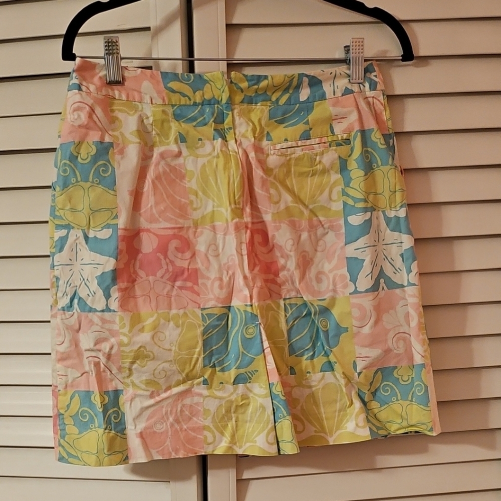 Lilly Pulitzer Pastel Patchwork Skirt